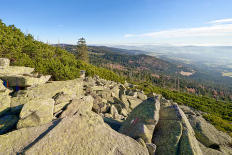 Gemeinde Neureichenau Landkreis Freyung-Grafenau Plöckenstein (Dirschl Johann) Deutschland FRG